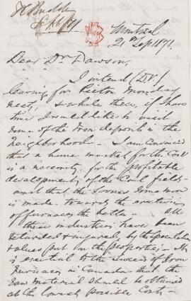 Letter, 21 September 1871