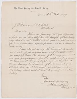 Letter, 13 October 1887