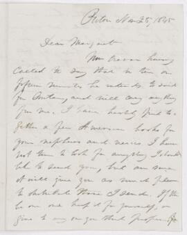 Letter, 28 November 1845