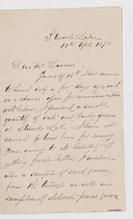 Letter, 13 April 1878