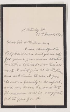 Letter, 17 March 1897