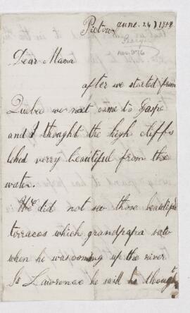 Letter, 24 June 1858