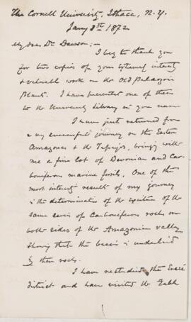 Letter, 8 January 1872