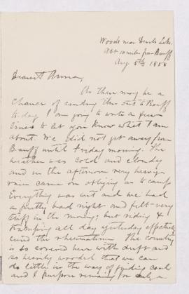 Letter, 5 August 1888