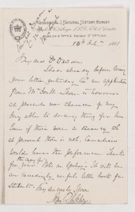 Letter, 14 October 1881