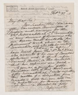 Letter, 23 February 1878