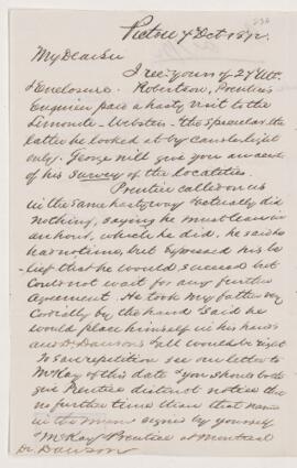 Letter, 7 October 1872