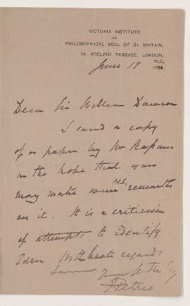 Letter, 17 June 1890