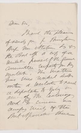 Letter, September 1886