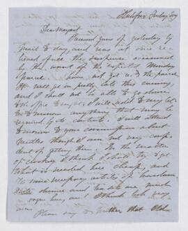 Letter, 9 March 1850