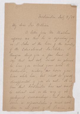 Letter, 4 July 1888