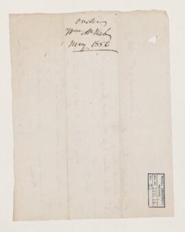 Order, 5 May 1856