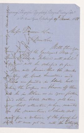 Letter, 29 March 1855