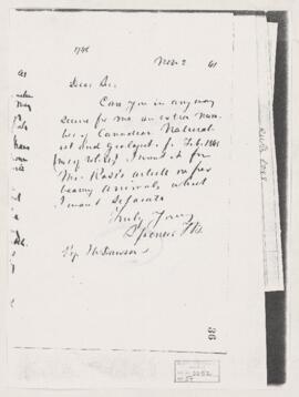 Letter, 2 November 1861