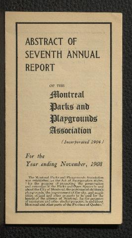 Annual Report (Abstract)