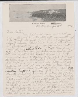 Letter, 22 June 1902