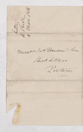 Letter, 11 March 1856