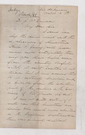 Letter, 10 March 1881