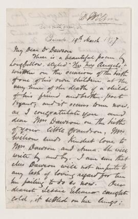 Letter, 19 March 1877