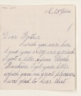 Letter, June 1888