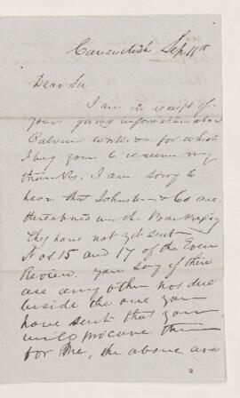 Letter, 18 September 1856