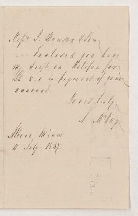 Letter, 11 July 1857