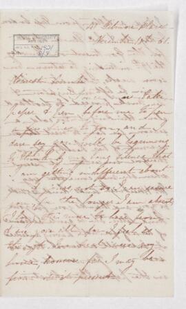 Letter, 18 December 1861