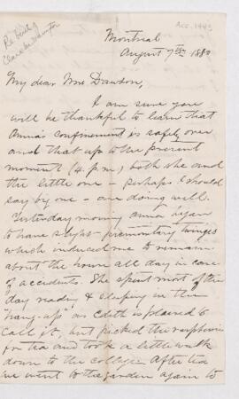 Letter, 7 August 1880