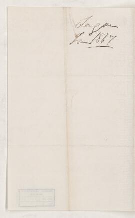 Letter, 28 January 1867