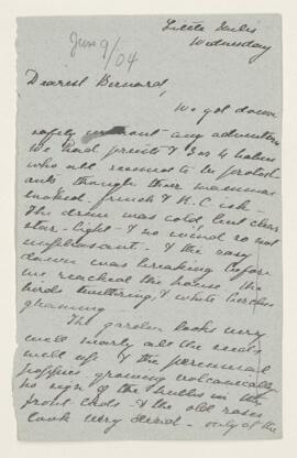 Letter, 9 June 1904