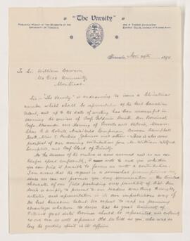 Letter, 29 November 1894