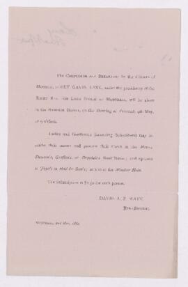 Letter, 2 May 1882