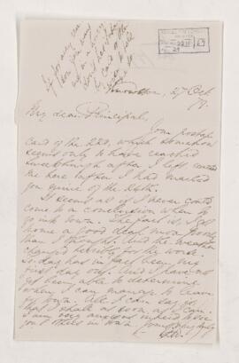 Letter, 27 October 1879