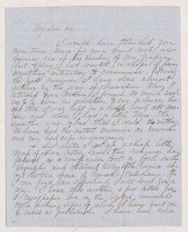 Letter, December 1847