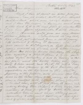 Letter, 28 October 1843