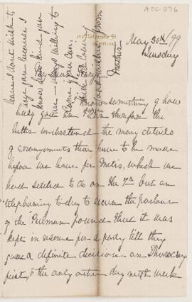 Letter, 30 May 1899