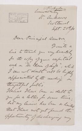 Letter, 25 September 1880