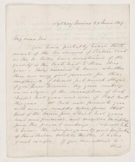 Letter, 23 June 1849