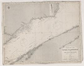 Chart of the St. Lawrence from Cape Chat to Bic Island, Part I