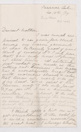 Letter, 10 November 1894