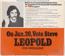 Student Activities: Elections 1971-1972