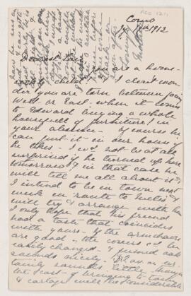 Letter, 19 July 1912