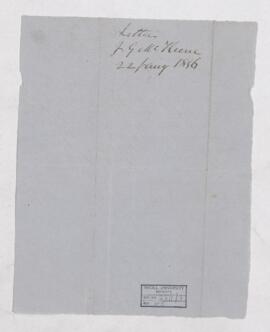 Letter, 25 January 1856