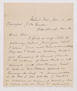 Letter, 16 January 1882