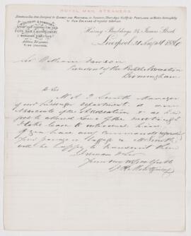 Letter, 31 August 1886