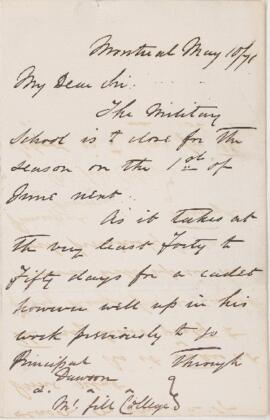 Letter, 10 May 1871