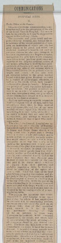 Newsclipping, 20 July 1889