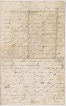 Letter, undated