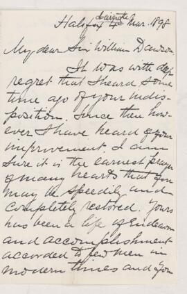 Letter, 4 March 1898