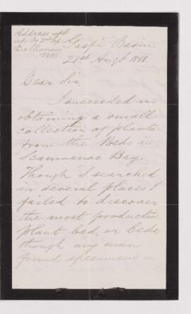 Letter, 21 August 1881